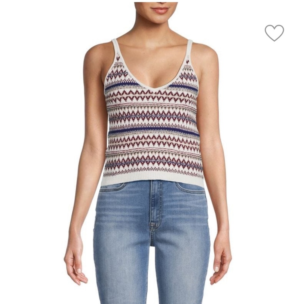 Rag & Bone NWT Willow Fairisle Wool Cami size S